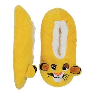 Lion King Simba No Slip Slipper Socks